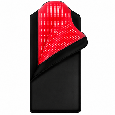 2026 New Dual Full Body Red Light Therapy Mat 2570 Leds Red Light Blanket | 74'' X 34'' Whole Red Light Therapy for Body, 660&850Nm Infrared Light Blanket, 3 Modes, 5 Intensity Levels