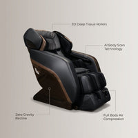 M9 3D Full Body AI Massage Chair — infographic