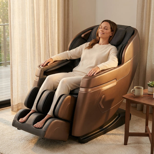 Full Body Massage Chair Built for Zero Gravity Relaxation, 3D Technology, AI Control, Electric Reclining